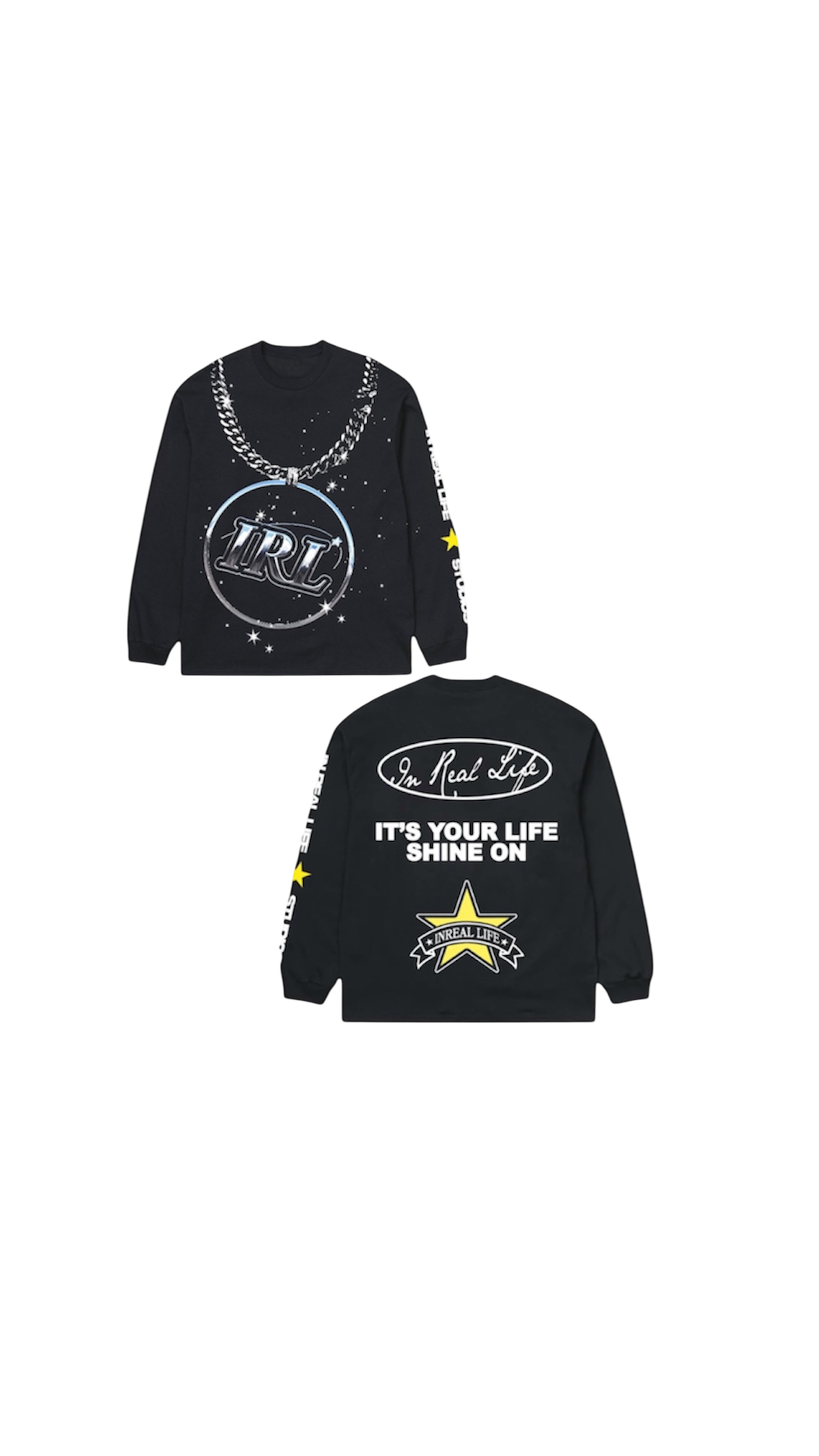 IRL CHAIN LS TEE